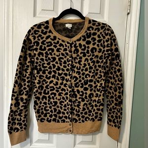 Women’s Cardigan, A New Day, Leopard Print Size Small